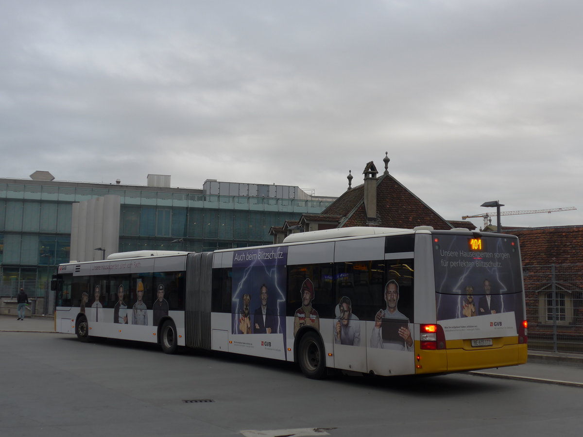 (178'993) - PostAuto Bern - Nr. 667/BE 615'372 - MAN am 20. M�rz 2017 in Bern, Postautostation