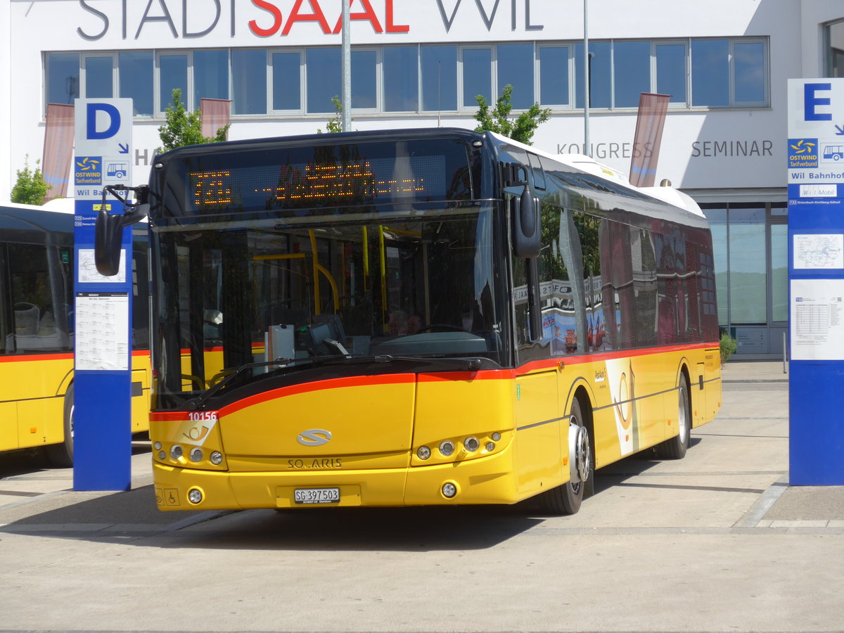 (180'197) - Schmidt, Oberb�ren - SG 397'503 - Solaris am 21. Mai 2017 beim Bahnhof Wil