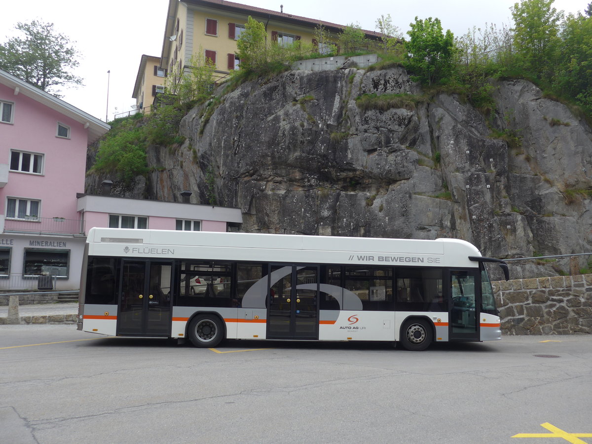 (180'686) - AAGU Altdorf - Nr. 6/UR 9140 - Hess am 24. Mai 2017 beim Bahnhof G�schenen