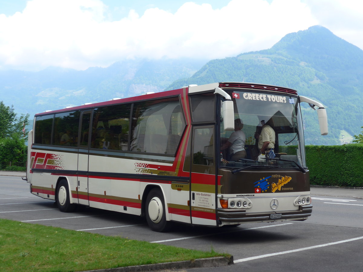 (180'716) - Traversa, Mels - SG 223'031 - Dr�gm�ller/Mercedes am 24. Mai 2017 in Beckenried, Seestrasse