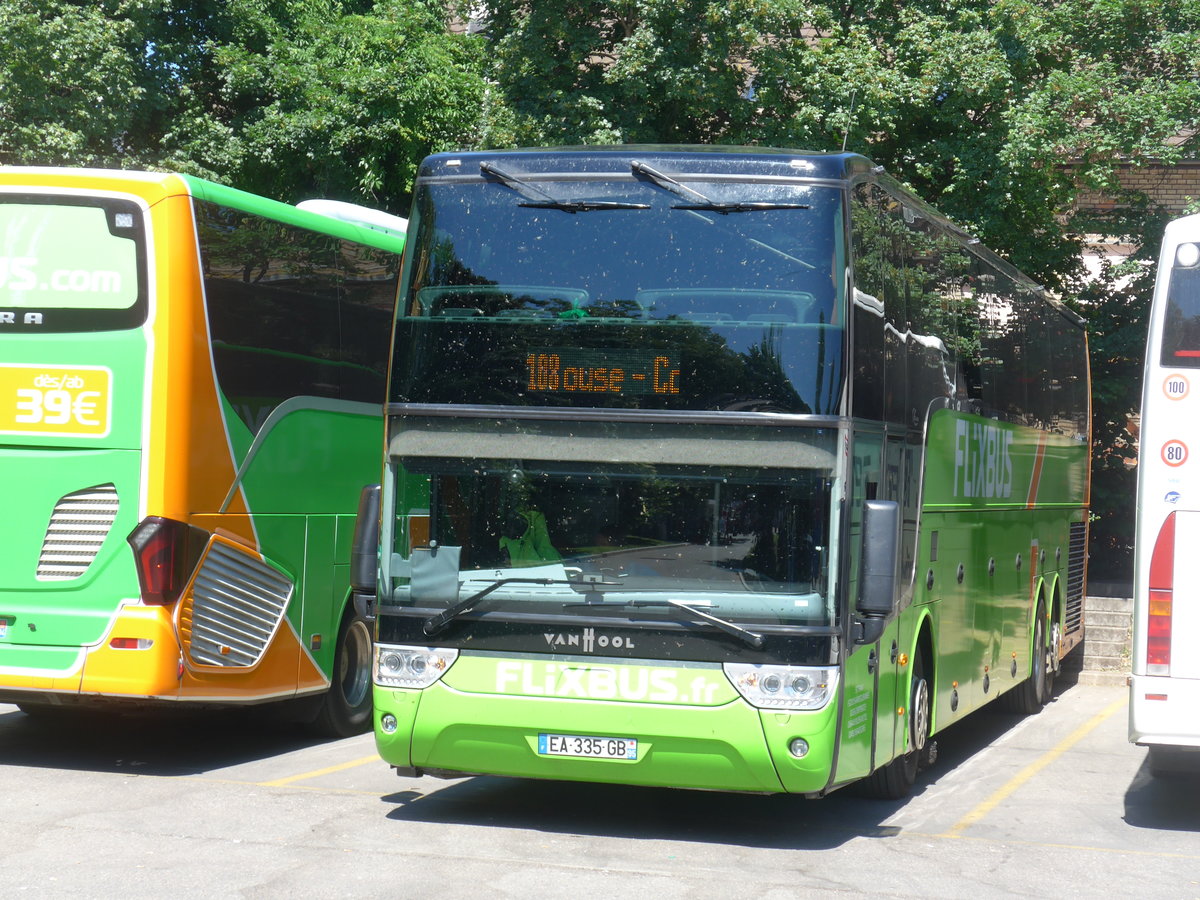 (180'808) - Aus Frankreich: Flixbus - EA 335 GB - Van Hool am 27. Mai 2017 in Z�rich, Sihlquai