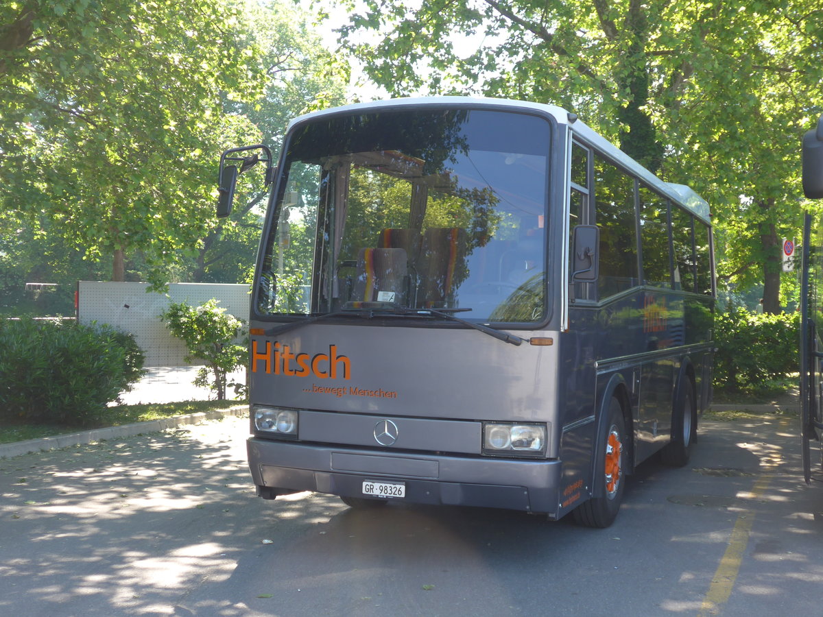 (180'811) - HPTrans, Thusis - GR 98'326 - Vetter (ex Kander-Reisen, Frutigen Nr. 2; ex AVG Grindelwald Nr. 23) am 27. Mai 2017 in Z�rich, Sihlquai