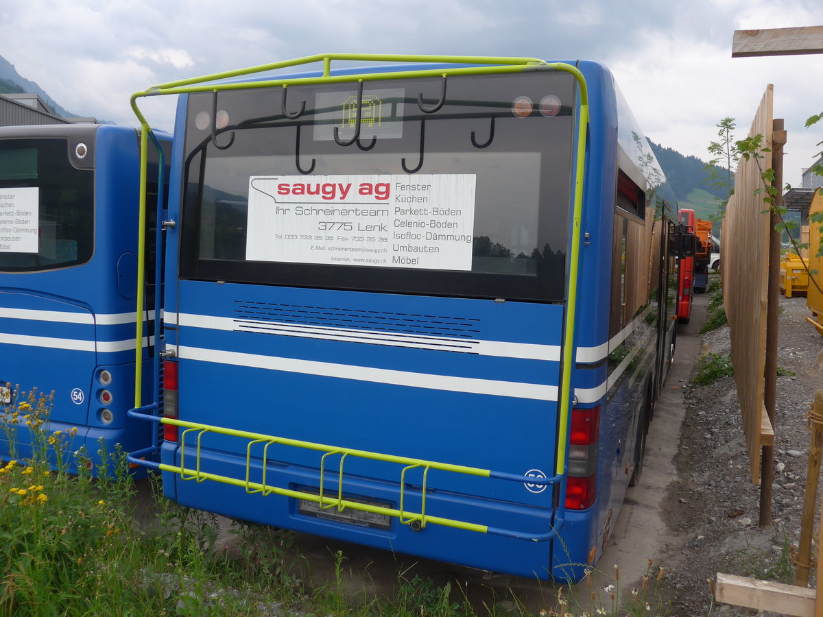 (181'107) - AFA Adelboden - Nr. 56 - MAN/G�ppel am 14. Juni 2017 in Frutigen, Garage