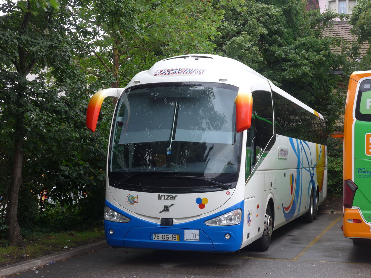 (181'904) - Aus Portugal: Giromundo, Vieira do Minho - Nr. 73/75-QS-18 - Volvo/Irizar am 10. Juli 2017 in Z�rich, Sihlquai