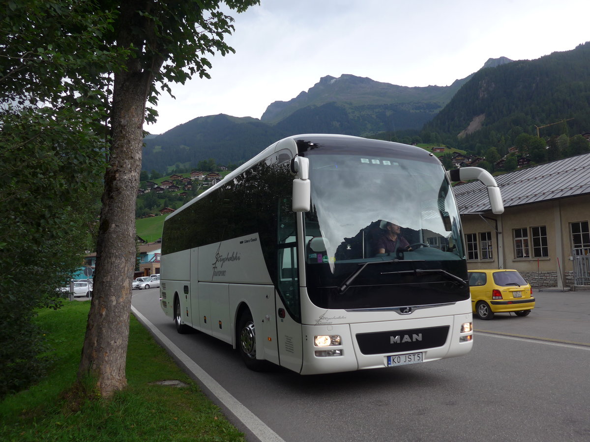 (182'390) - Aus Polen: Strychalski, Krak�w - KO JST5 - MAN am 30. Juli 2017 in Grindelwald, Grund