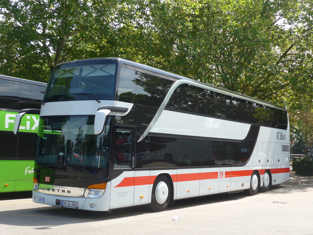 (182'625) - Aus Deutschland: Arzt, Seligenporten - NM-AL 8001 - Setra am 3. August 2017 in Z�rich, Sihlquai