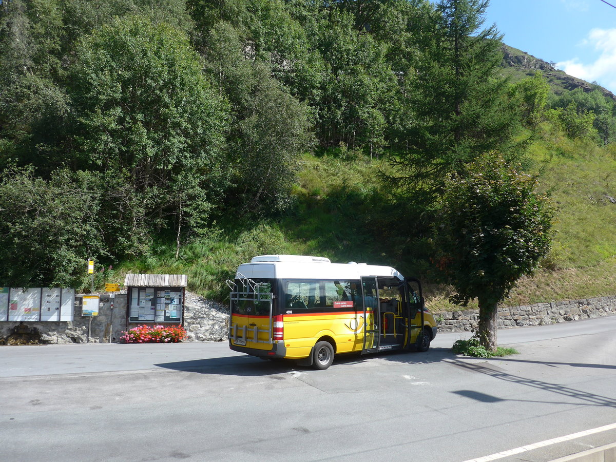 (182'714) - PostAuto Graub�nden - GR 65'917 - Mercedes am 5. August 2017 beim Bahnhof Guarda