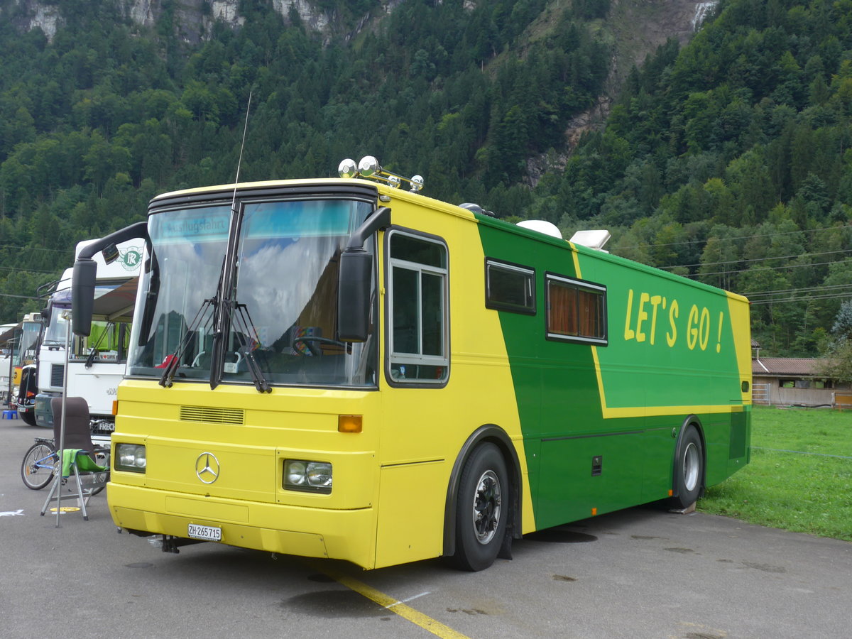 (183'560) - Meier, B�lach - ZH 265'715 - Mercedes/Lauber (ex Jaggi, Kippel) am 19. August 2017 in Unterbach, Rollfeld