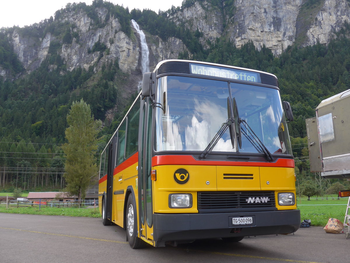 (183'622) - B�chi, Bussnang - TG 500'096 - NAW/Hess (ex K�ng, Beinwil; ex Voegtlin-Meyer, Brugg Nr. 79) am 19. August 2017 in Unterbach, Rollfeld