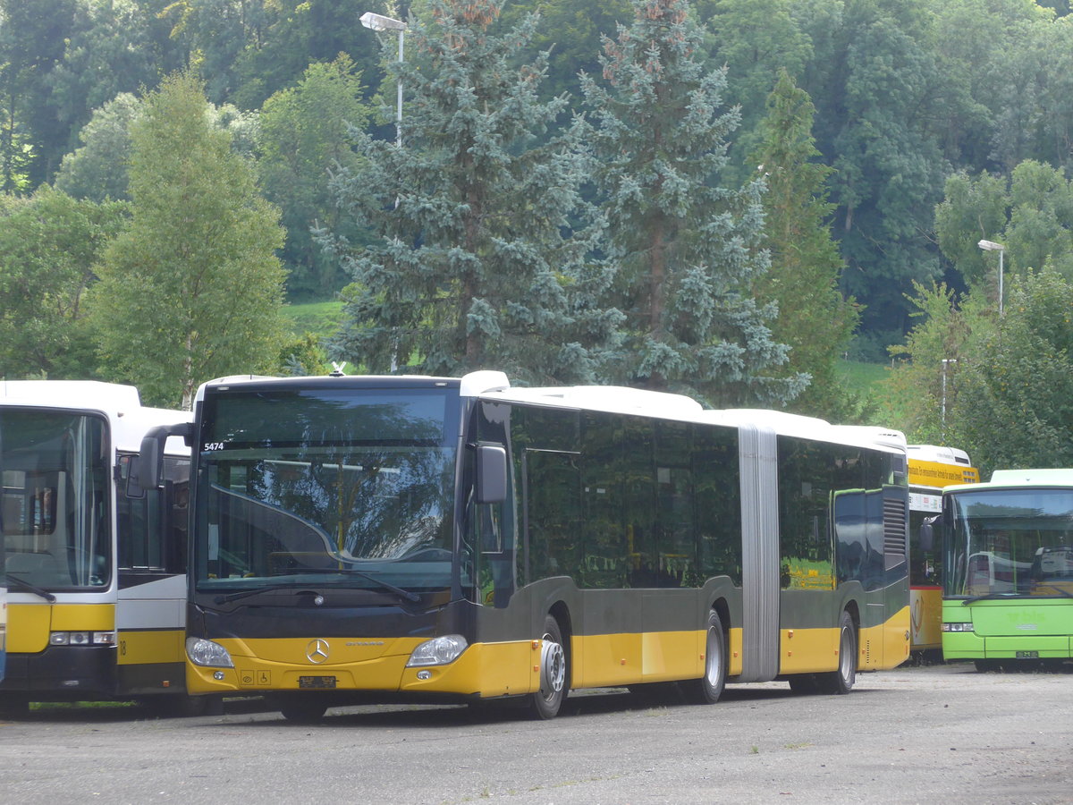 (183'756) - PostAuto Bern - Nr. 634 - Mercedes am 20. August 2017 in D�bendorf, EvoBus