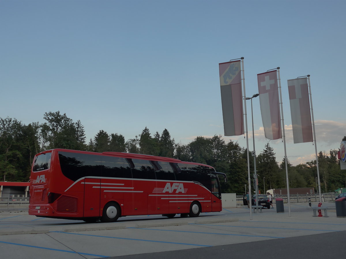 (183'959) - AFA Adelboden - Nr. 15/BE 26'702 - Setra am 23. August 2017 in M�nsingen, Rastst�tte