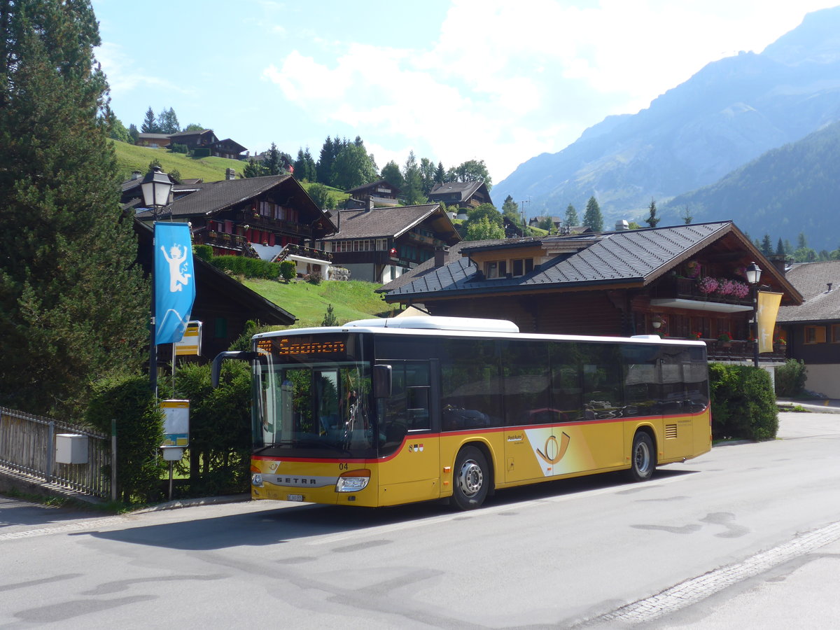 (183'978) - K�bli, Gstaad - Nr. 4/BE 360'355 - Setra am 24. August 2017 in Les Diablerets, Post