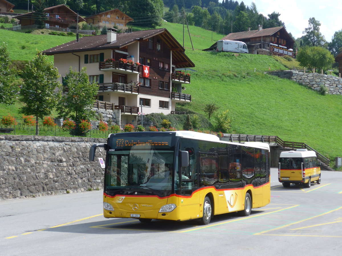 (183'986) - TPC Aigle - VD 1261 - Mercedes am 24. August 2017 beim Bahnhof Le S�pey