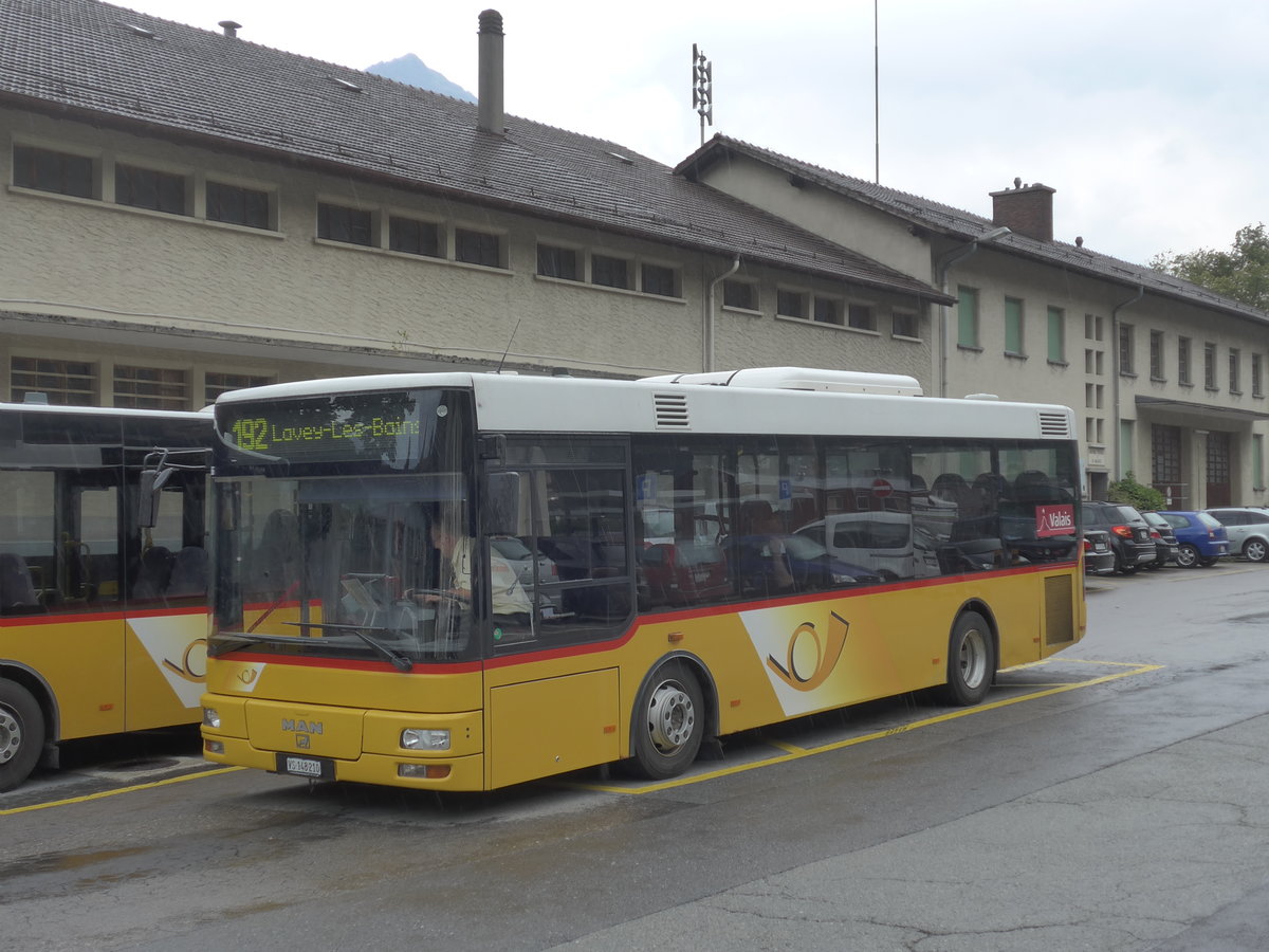 (184'009) - TPC Aigle - VS 148'210 - MAN/G�ppel am 24. August 2017 in St-Maurice, Post