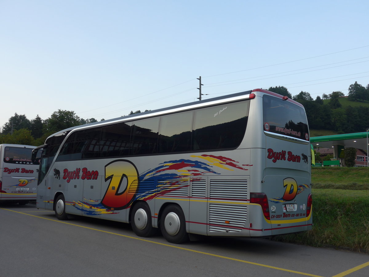 (184'280) - Dysli, Bern - Nr. 20/BE 10'444 - Setra (ex EvoBus, Kloten) am 25. August 2017 beim Bahnhof M�lenen