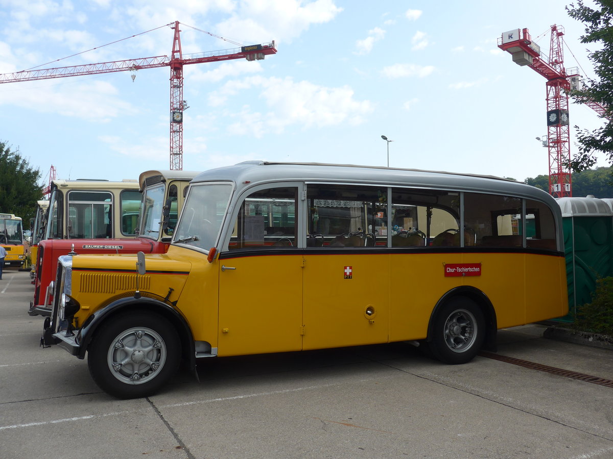 (184'326) - Hurter, M�nchaltdorf - ZH 271'919 - Berna/FHS (ex Volkart, Russikon; ex ASD Aigle; ex P 21'003) am 26. August 2017 in Oberkirch, CAMPUS Sursee