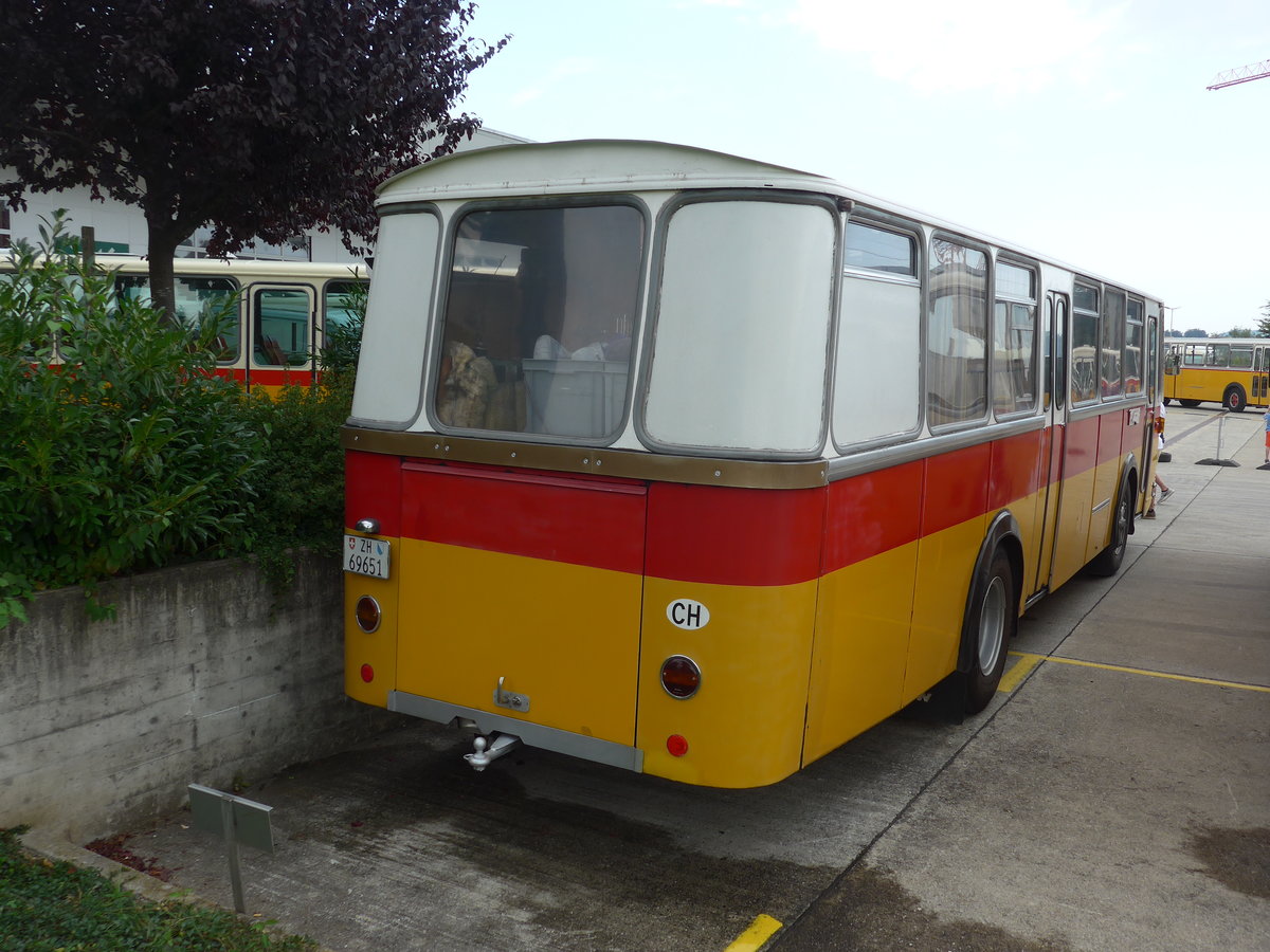 (184'381) - Tr�b, Oberrieden - Nr. 12/ZH 69'651 - FBW/R&J (ex Ryffel, Uster Nr. 12) am 26. August 2017 in Oberkirch, CAMPUS Sursee