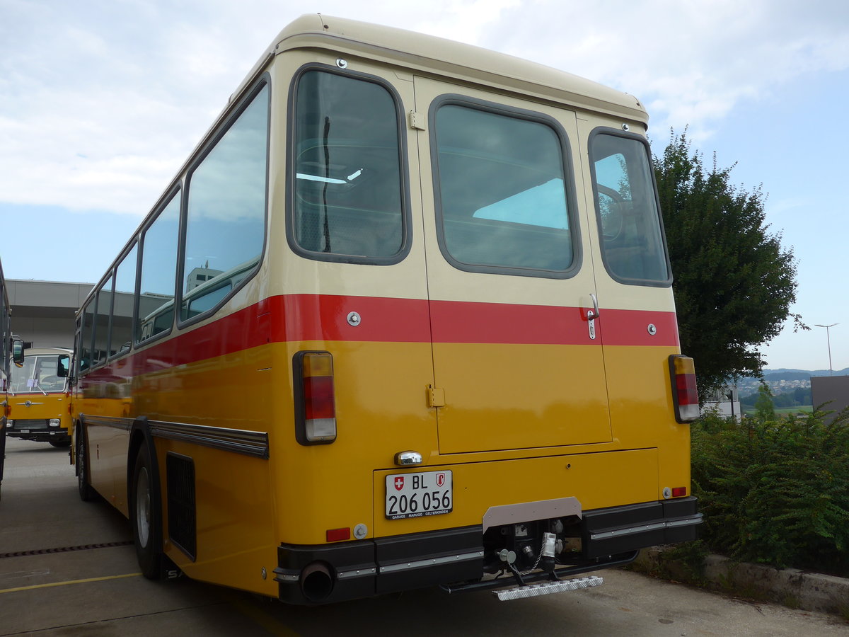 (184'392) - Marugg, Gelterkinden - BL 206'056 - Saurer/Hess (ex D�rfelt, D-Gahlenz; ex P 24'254) am 26. August 2017 in Oberkirch, CAMPUS Sursee