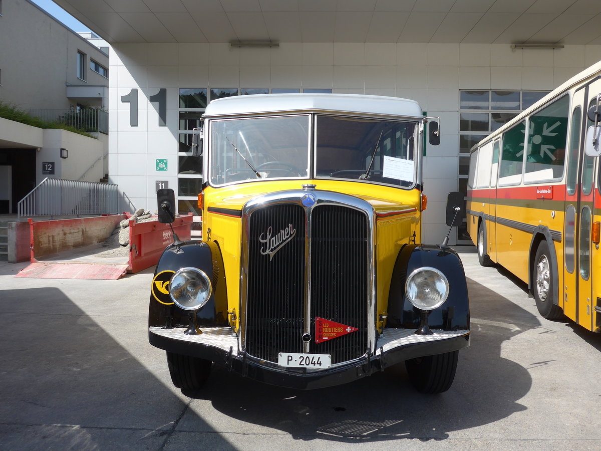 (184'458) - Schmutz, Vaulruz -  P 2044  - Saurer/Saurer (ex N�stle; ex P 23'019; ex P 2044) am 26. August 2017 in Oberkirch, CAMPUS Sursee