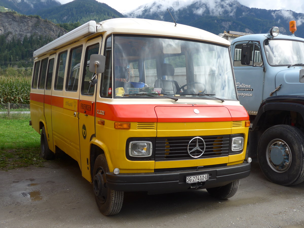 (185'003) - Amsler, Fr�msen - SG 27'410 U - Mercedes/T�scher am 16. September 2017 in Cazis, B�ndner Arena