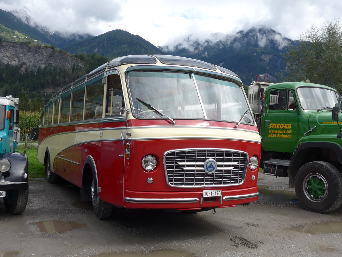 (185'013) - Wirth, Roggwil - TG 15'170 - Saurer/Gangloff am 16. September 2017 in Cazis, B�ndner Arena