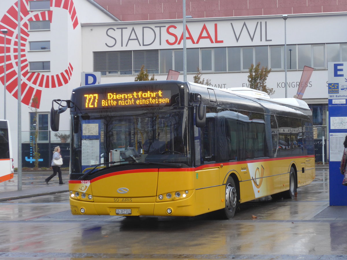 (186'123) - Schmidt, Oberb�ren - SG 397'503 - Solaris am 27. Oktober 2017 beim Bahnhof Wil