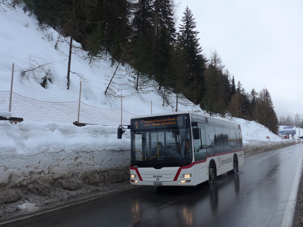 (188'795) - Jenal, Samnaun - GR 69'106 - MAN/G�ppel (ex Zegg, Samnaun) am 16. Februar 2018 in Samnaun, Ravaisch