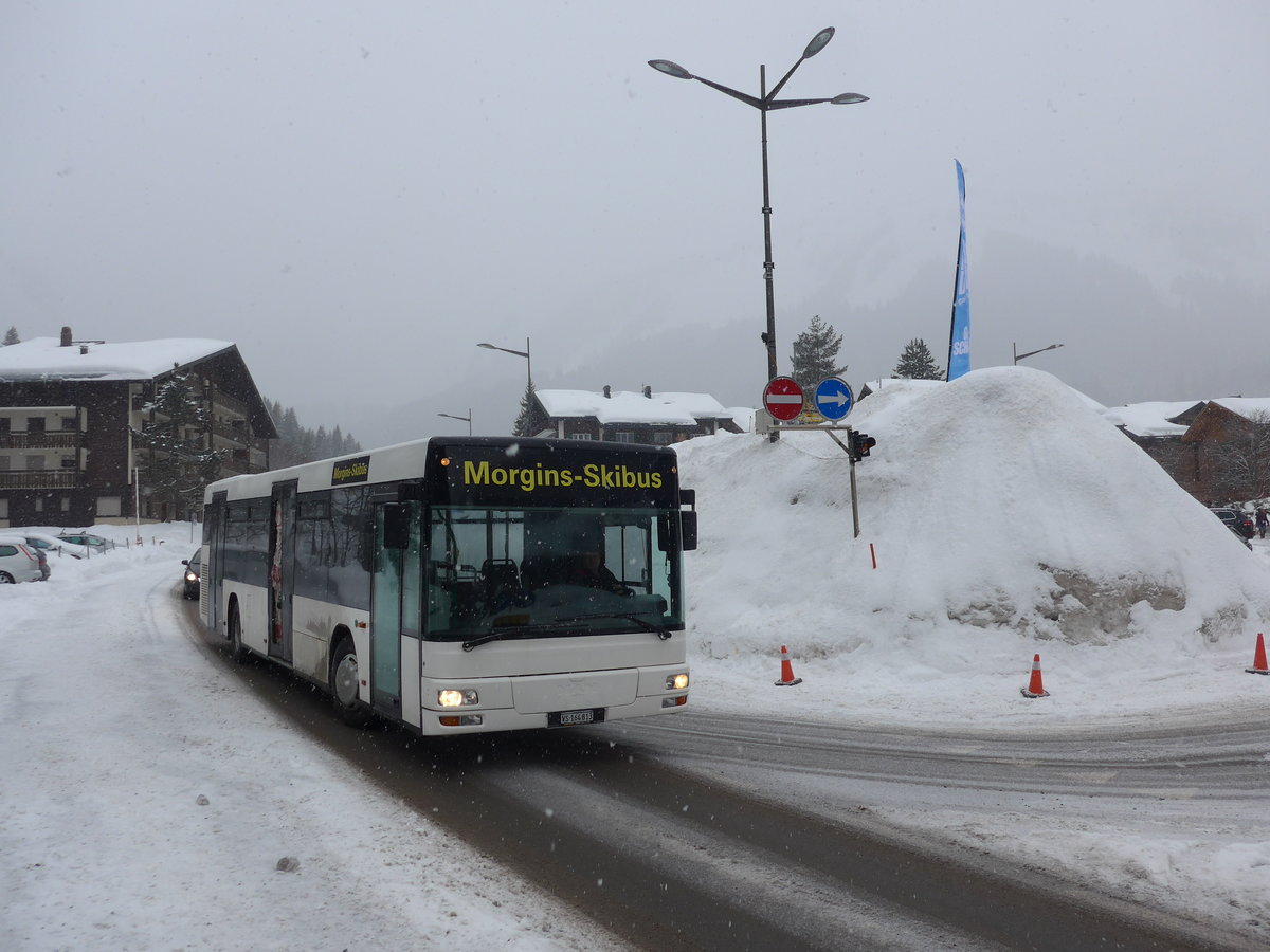 (188'995) - T�l�morgins, Morgins - VS 164'813 - MAN am 3. M�rz 2018 in Morgins