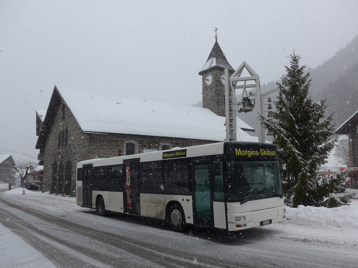 (188'998) - T�l�morgins, Morgins - VS 164'813 - MAN am 3. M�rz 2018 in Morgins, Place d'Eglise