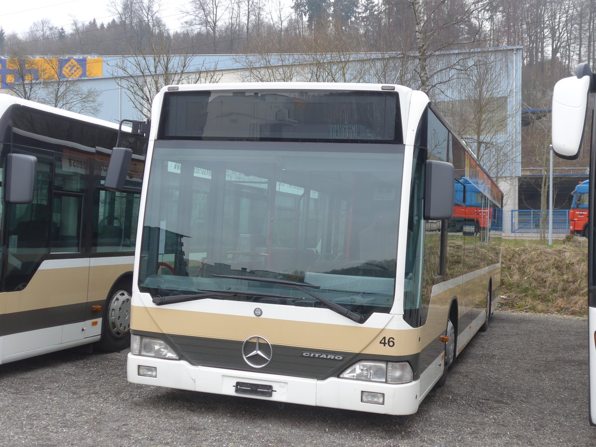 (189'578) - AZZK Zollikon - Nr. 46 - Mercedes am 19. M�rz 2018 in Kloten, EvoBus