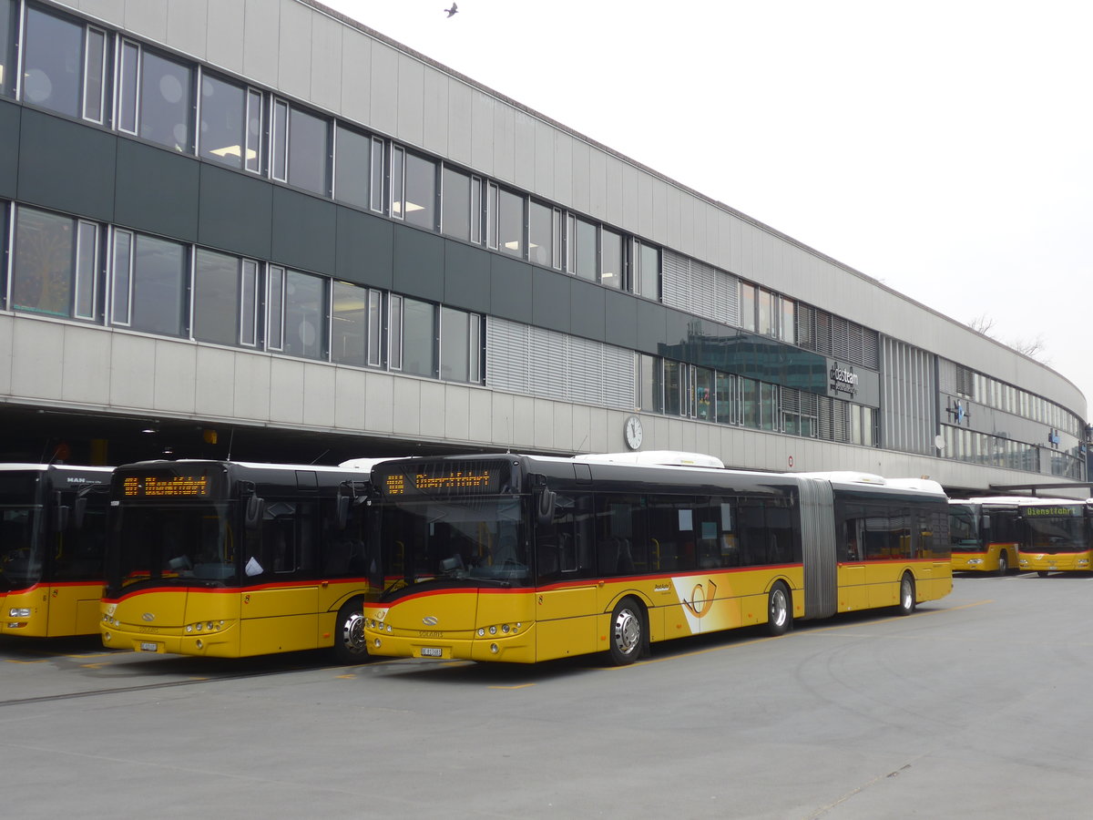 (189'609) - PostAuto Bern - Nr. 683/BE 813'683 - Solaris am 26. M�rz 2018 in Bern, Postautostation