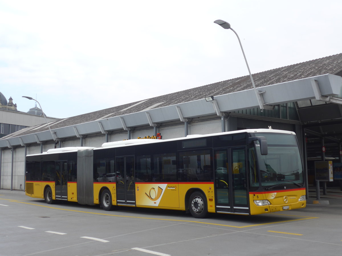 (189'611) - Steiner, Ortschwaben - Nr. 5/BE 175'180 - Mercedes am 26. M�rz 2018 in Bern, Postautostation