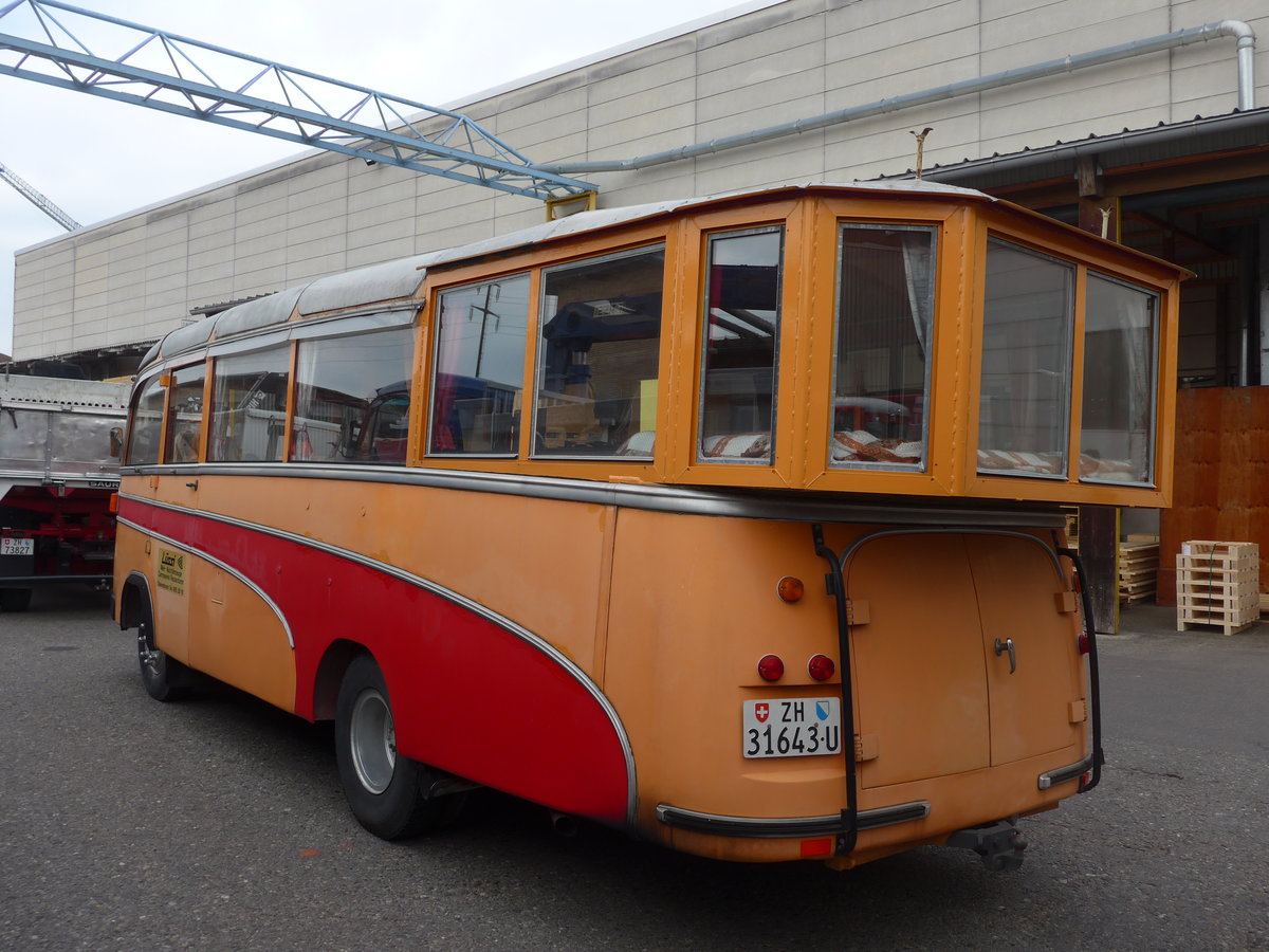 (192'368) - L�ssi, Oberembrach - ZH 31'643 U - Dennis/FHS (ex Leu, Schaffhausen) am 5. Mai 2018 in Attikon, Wegm�ller
