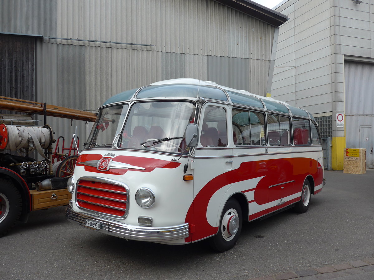 (192'382) - Oehninger, Seon - AG 10'695 U - Setra am 5. Mai 2018 in Attikon, Wegm�ller