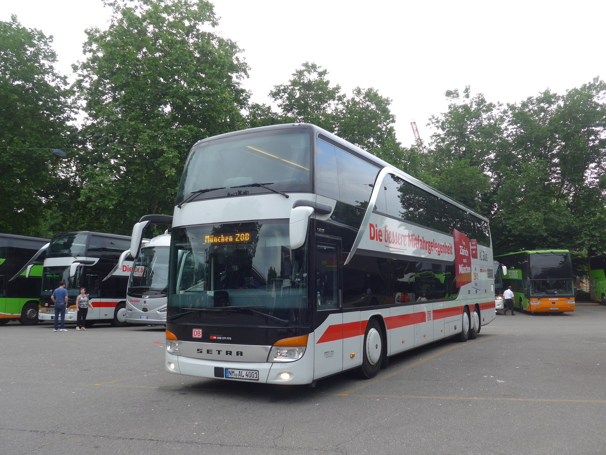 (193'793) - Aus Deutschland: Arzt, Seligenporten - NM-AL 4001 - Setra am 9. Juni 2018 in Z�rich, Sihlquai