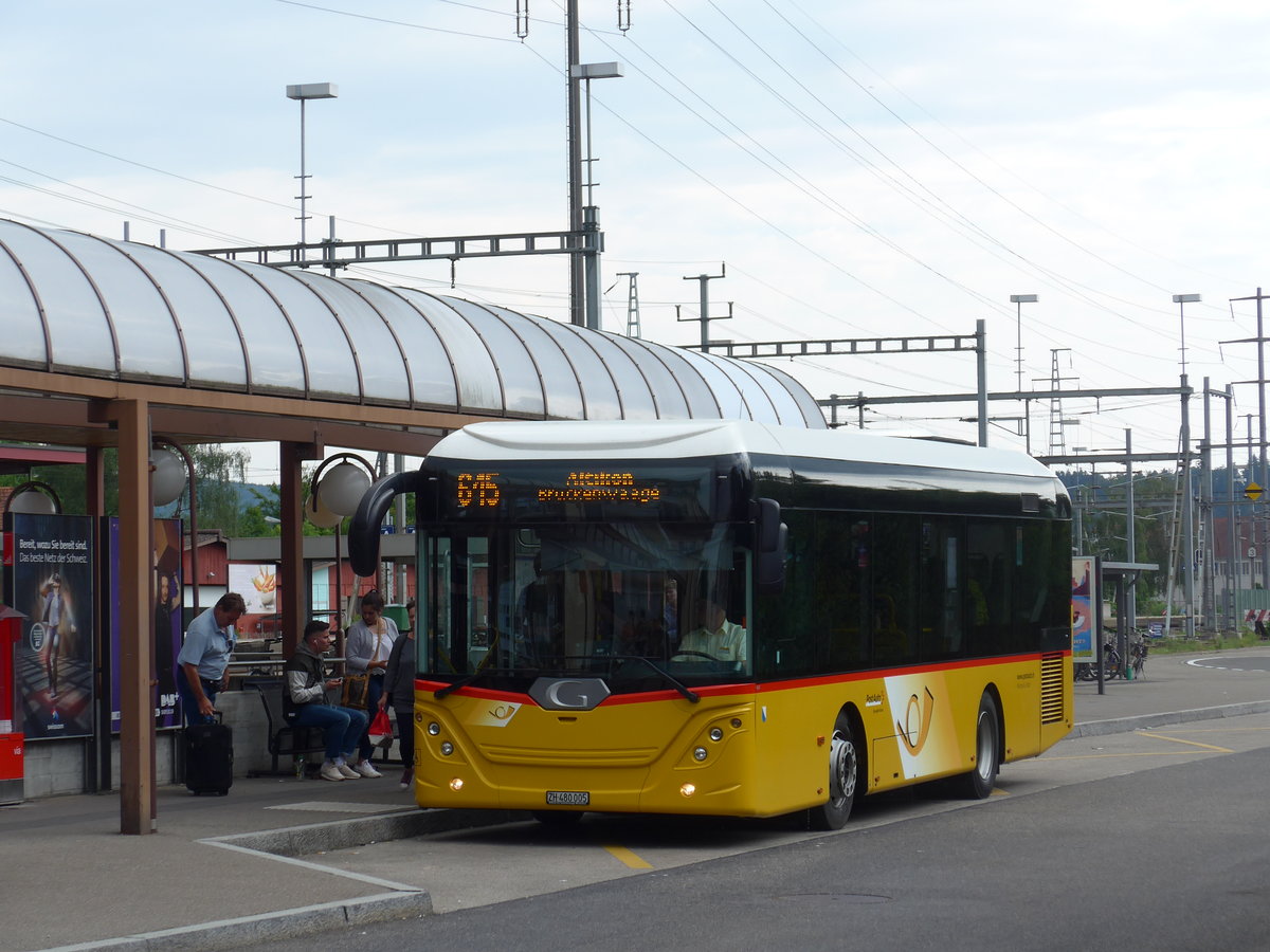 (194'083) - Moser, Flaach - Nr. 289/ZH 480'005 - G�ppel am 17. Juni 2018 beim Bahnhof Oberwinterthur