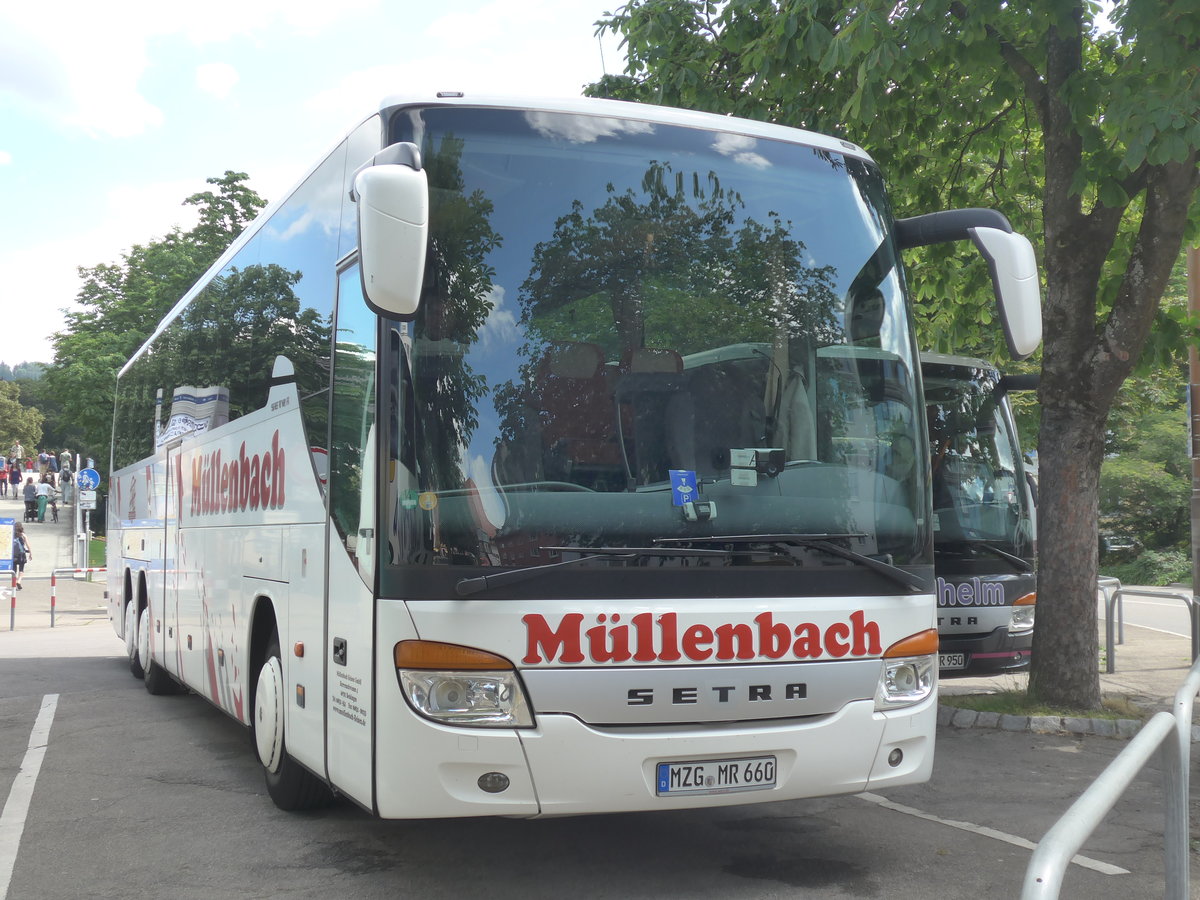 (194'234) - M�llenbach, Beckingen - MZG-MR 660 - Setra am 18. Juni 2018 in Freiburg, Karlsplatz