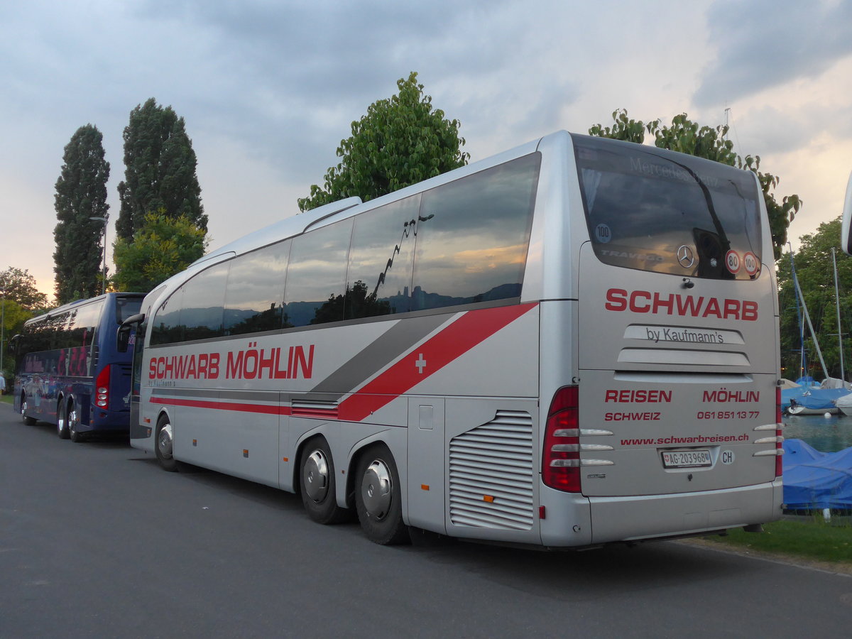 (194'780) - Schwarb, M�hlin - Nr. 29/AG 203'968 - Mercedes am 14. Juli 2018 in Thun, Strandbad