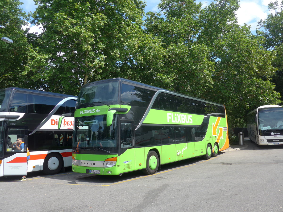 (194'889) - Aus Deutschland: Albus, M�nchen - Nr. M8069/M-EU 8069 - Setra am 15. Juli 2018 in Z�rich, Sihlquai