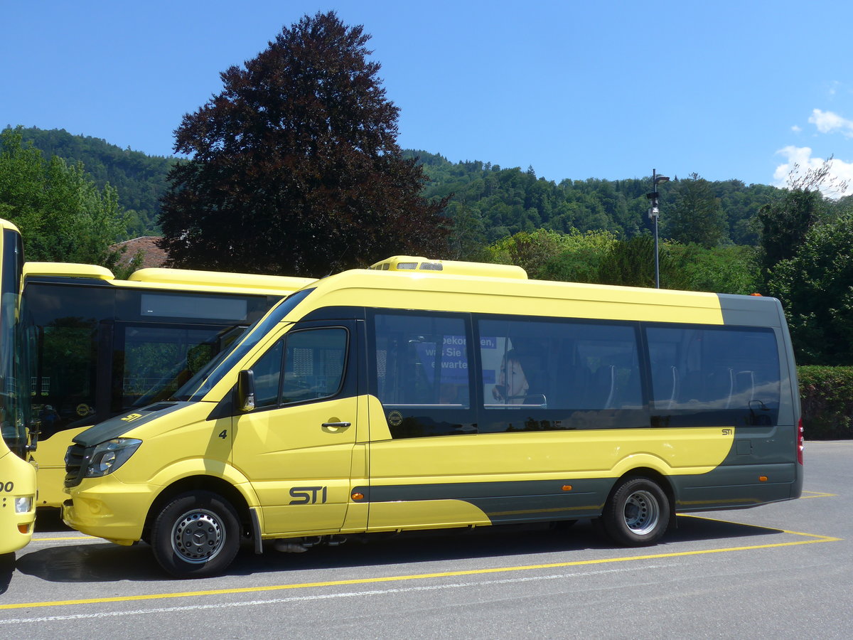 (194'896) - STI Thun - Nr. 4/BE 841'004 - Mercedes am 18. Juli 2018 bei der Schiffl�ndte Thun