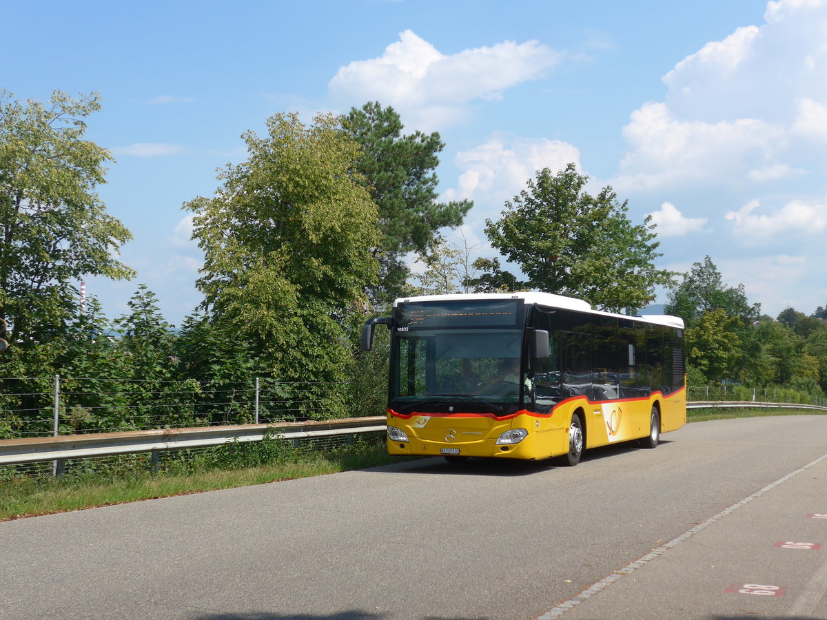 (195'131) - PostAuto Nordschweiz - AG 269'830 - Mercedes am 23. Juli 2018 beim Bahnhof Stein-S�ckingen