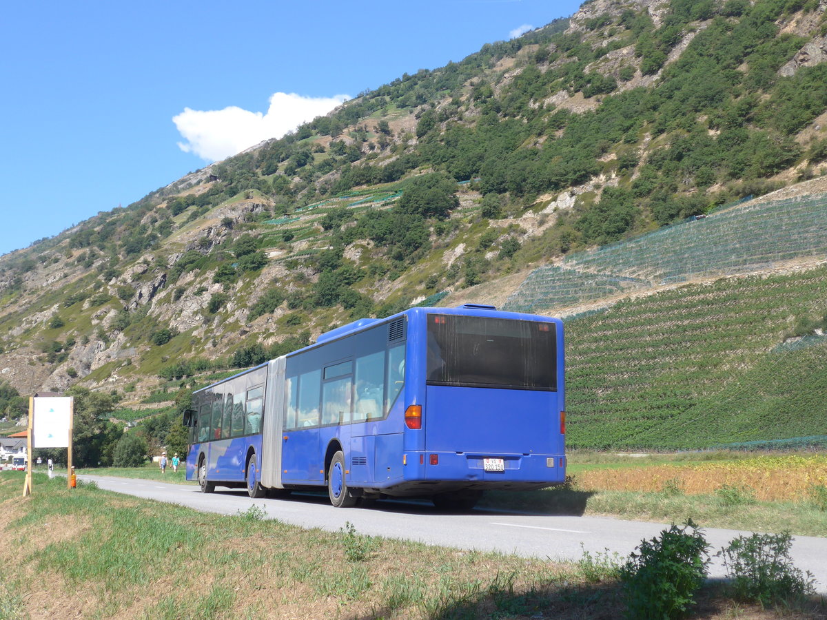 (196'050) - Ruffiner, Turtmann - Nr. 54/VS 320'150 - Mercedes (ex VZO Gr�ningen Nr. 54) am 19. August 2018 in Gampel, Open-Air