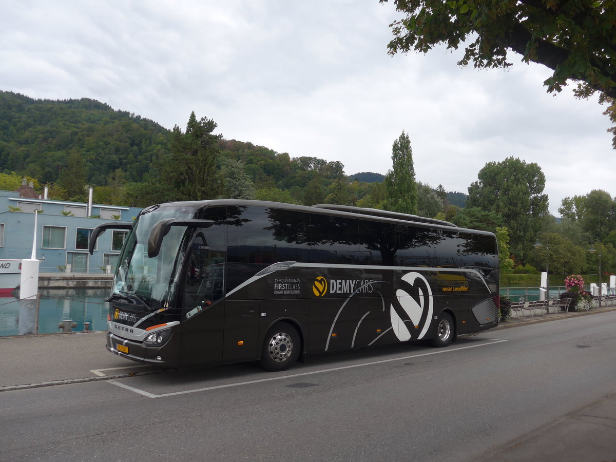 (196'202) - Aus Luxemburg: Demy Cars, Keispelt - DC 1027 - Setra am 25. August 2018 bei der Schiffl�ndte Thun