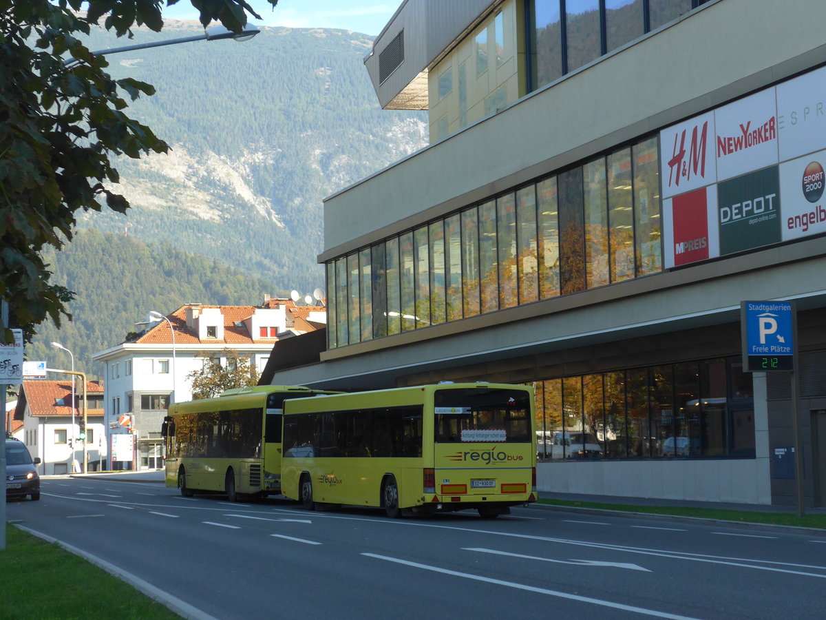 (196'902) - Ledermair, Schwaz - SZ 830 DF - Lanz+Marti/Hess Personenanh�nger am 12. September 2018 in Schwaz, Innsbrucker Strasse