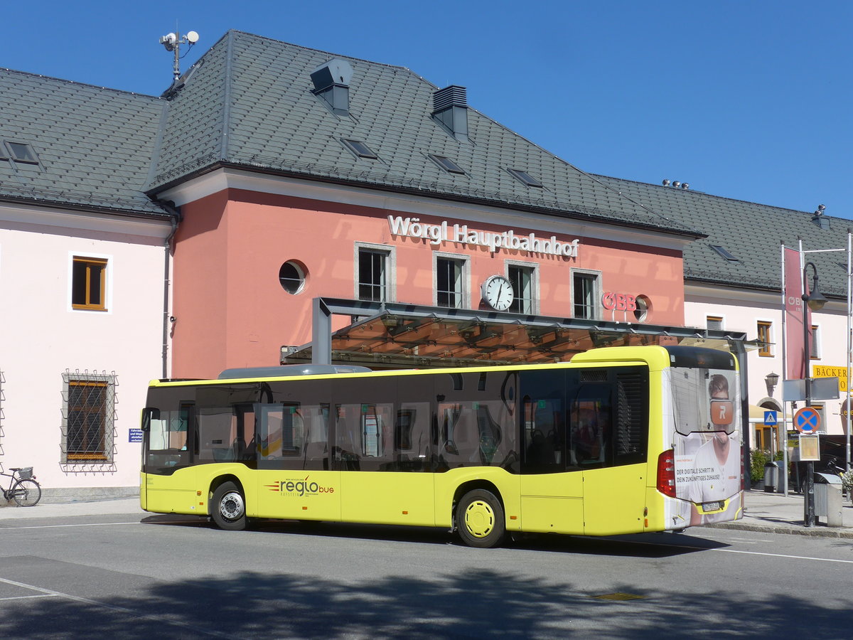 (196'954) - Ledermair, Schwaz - SZ 955 ZO - Mercedes am 12. September 2018 beim Bahnhof W�rgl