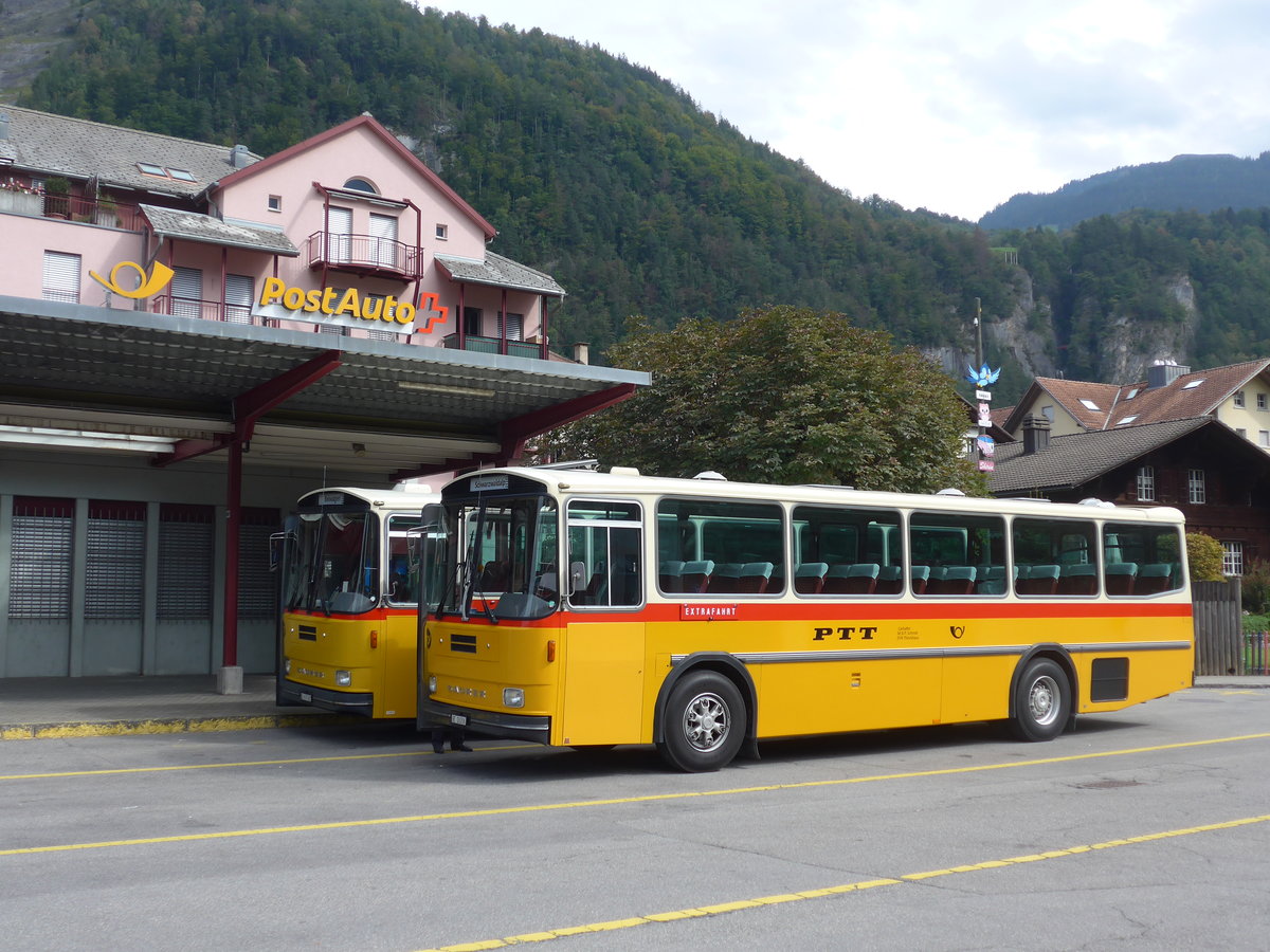 (197'693) - Schmid, Th�rishaus - BE 26'206 - Saurer/T�scher (ex P 24'244) am 16. September 2018 in Meiringen, Postautostation