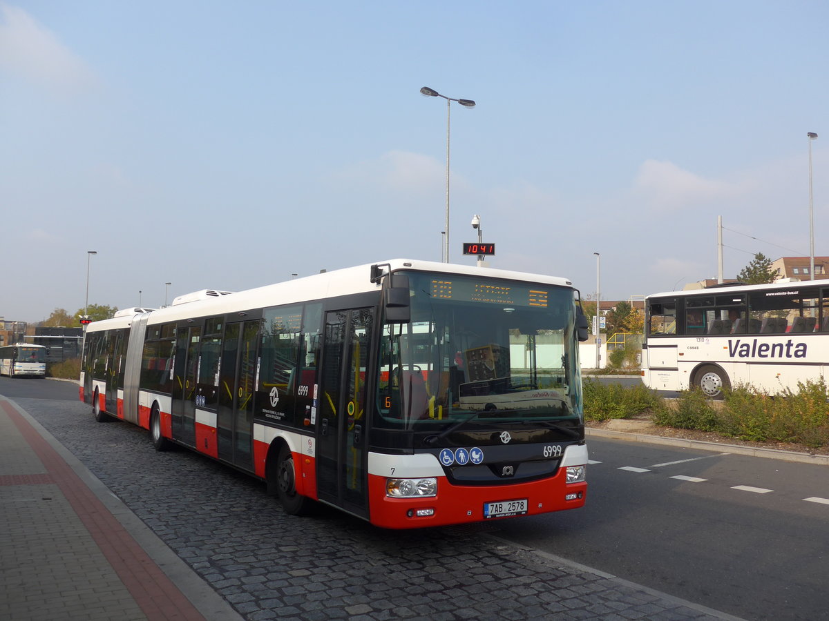 (198'522) - DPP Praha - Nr. 6999/7AB 2578 - SOR am 19. Oktober 2018 in Praha, N�draz� Veleslav�n