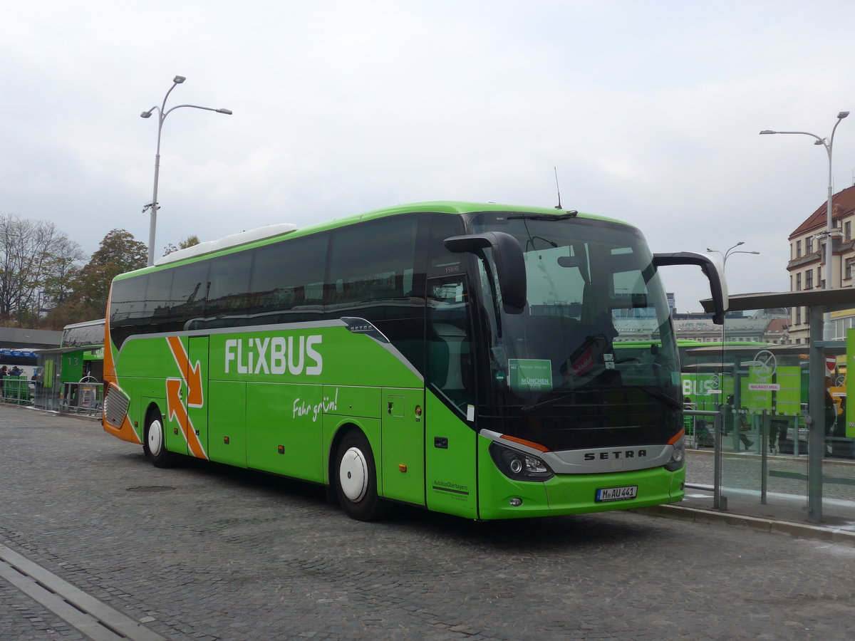 (198'609) - Aus Deutschland: Autobus Oberbayern, M�nchen M-AU 441 - Setra am 19. Oktober 2018 in Praha, Florenc