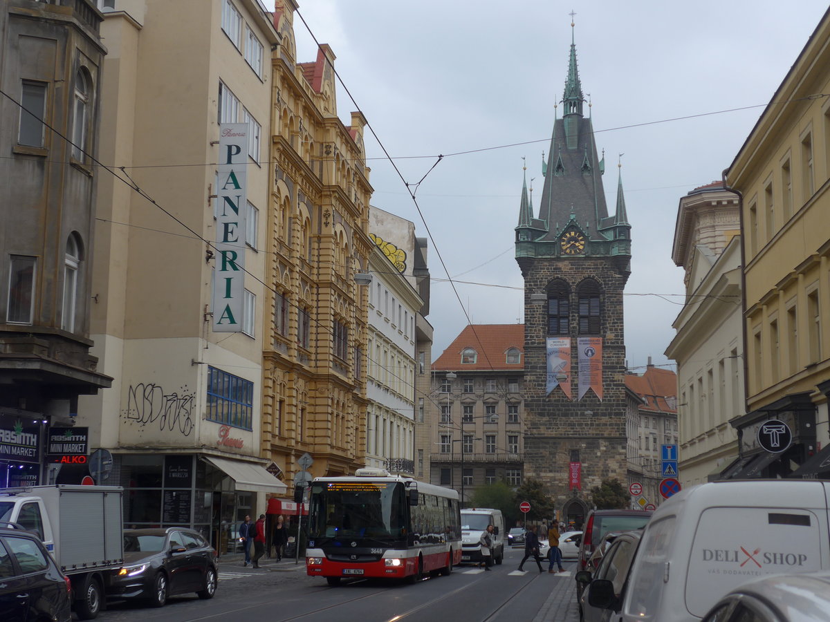 (198'666) - DPP Praha - Nr. 3648/2AL 6764 - SOR am 19. Oktober 2018 in Praha, Jindrissk�