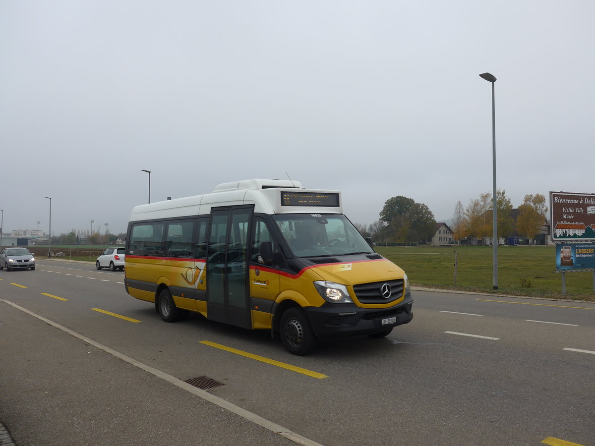 (199'248) - Odiet, Pleigne - JU 35'166 - Mercedes am 4. November 2018 in Del�mont, Garage Willemin